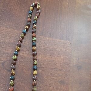 Elegant Multicolor Beaded Necklace